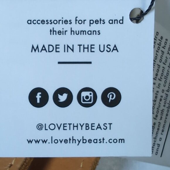 LoveThyBeast Dog Carrier Orange Pet Tote Medium - Picture 7 of 12